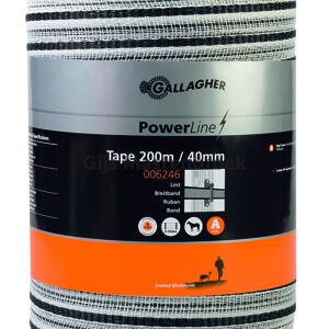 PowerLine lint 40mm wit 200m