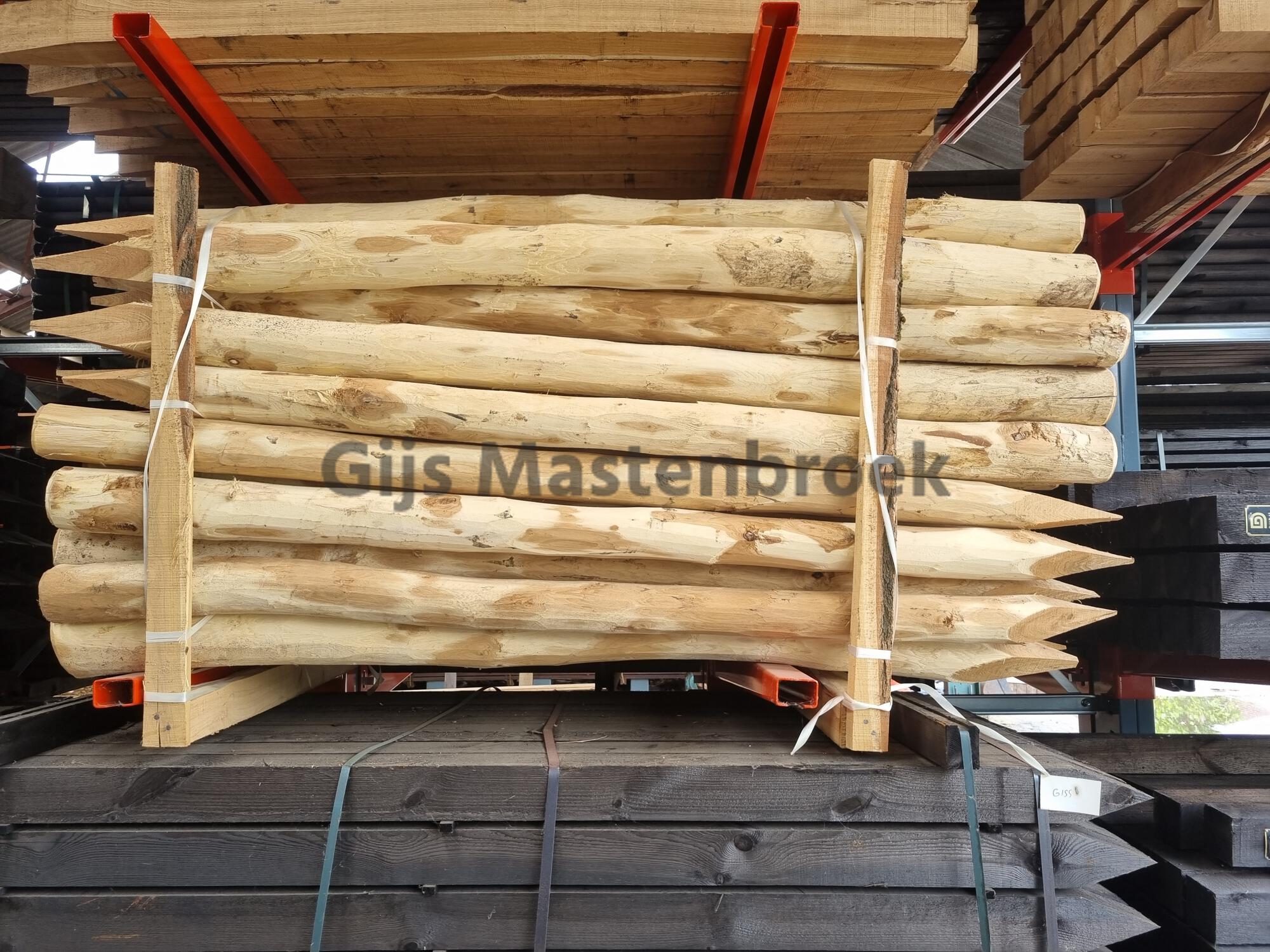 Robinia palen 10/12 L180