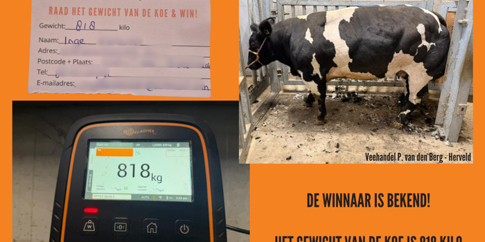 Uitslag winactie RMV Gorinchem